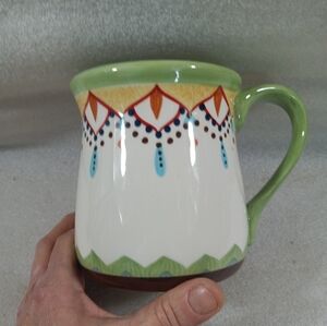 Catalina By Vida Mug Eva Mendes Espana Large Oversized Tribal Native Design